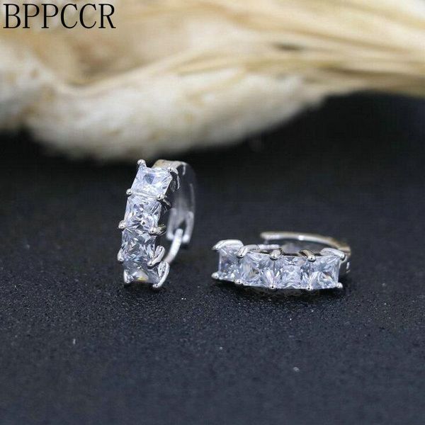 hoop & huggie bppccr elegant white crystal zircon earrings for women rhinestone silver color bridal earring pendientes jewelry, Golden;silver
hoop & huggie bppccr elegant white crystal zircon earrings for women rhinestone silver color bridal earring pendientes jewelry, Golden;silver