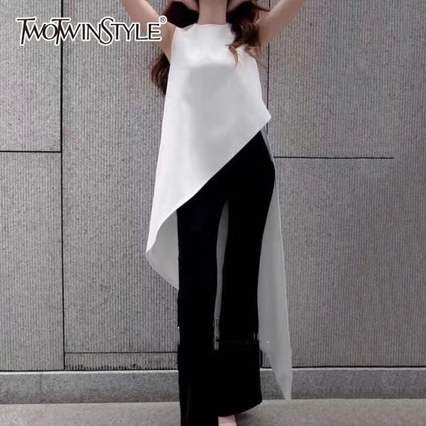 chiffon shirt for women sleeveless asymmetrical large size dovetail shirts female summer fashion ol clothing t200321, White
chiffon shirt for women sleeveless asymmetrical large size dovetail shirts female summer fashion ol clothing t200321, White