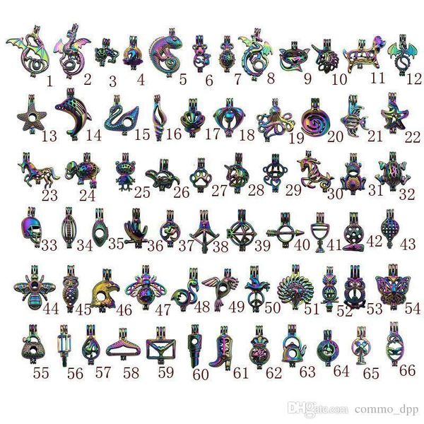 234 designs rainbow color pearl cage pendant love gem beads cages open locket charm oyster pearl mountings in bulk jewelry for necklace mw7x, Silver
234 designs rainbow color pearl cage pendant love gem beads cages open locket charm oyster pearl mountings in bulk jewelry for necklace mw7x, Silver