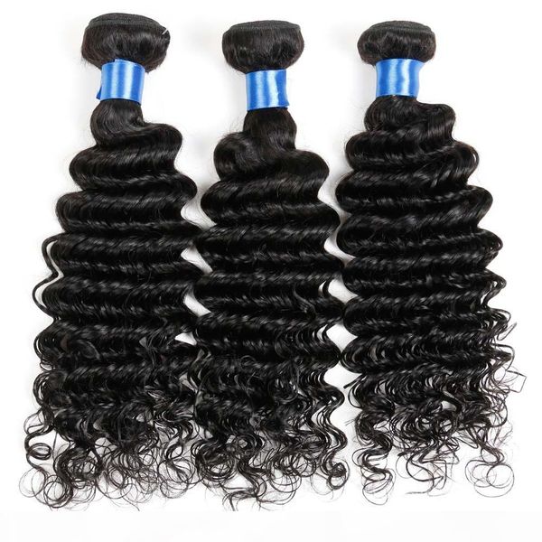 deep wave virgin hair 3 bundles malaysian curly human hair 8-26 inches natural color hair extensions, Black
deep wave virgin hair 3 bundles malaysian curly human hair 8-26 inches natural color hair extensions, Black
