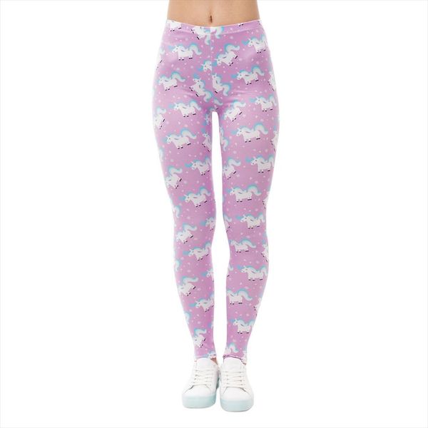 high elasticity women legging unicorn life rose printing fitness leggings fashion high waist woman pants, Black
high elasticity women legging unicorn life rose printing fitness leggings fashion high waist woman pants, Black