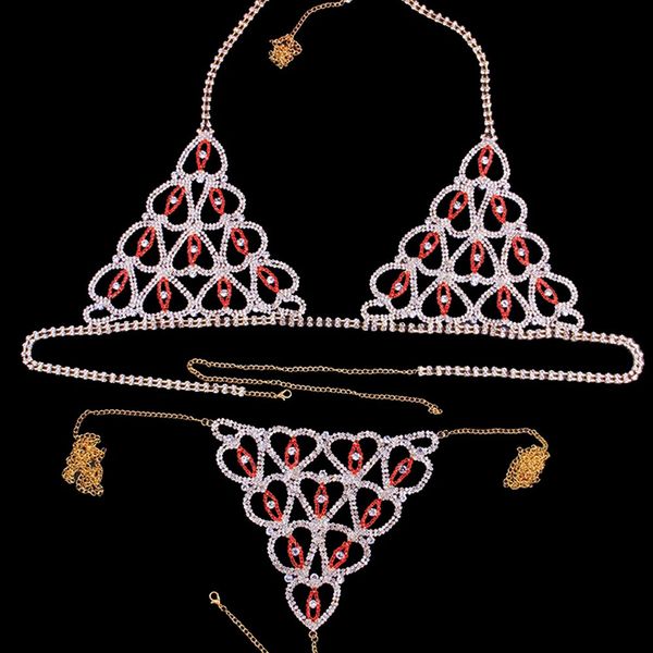 red body inlaid diamond chain love bikini set jewelry swimsuit bandage bathing suits pad
red body inlaid diamond chain love bikini set jewelry swimsuit bandage bathing suits pad