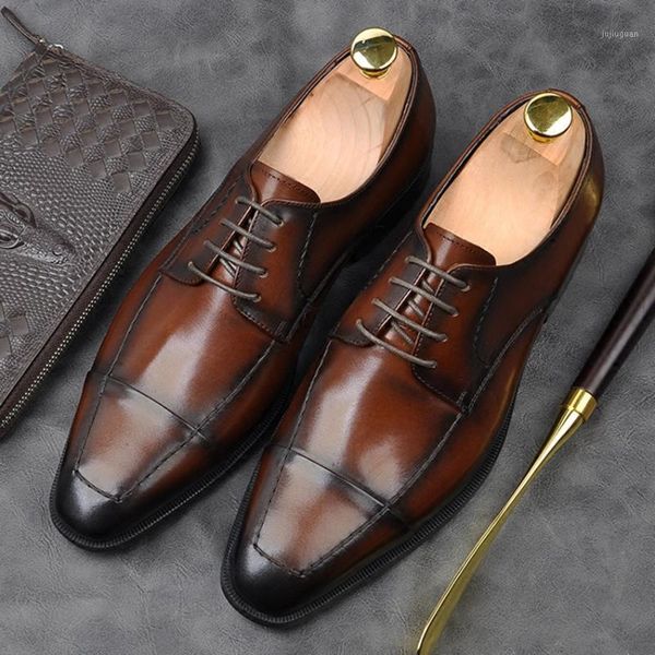 genuine leather formal dress party derby shoes goodyear square toe men's cap toe wedding oxfords am1701, Black
genuine leather formal dress party derby shoes goodyear square toe men's cap toe wedding oxfords am1701, Black