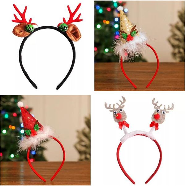 christmas headband antlers children snowman elk santa claus reindeer bells christmas hat headband headwear props party diy gifts, Silver
christmas headband antlers children snowman elk santa claus reindeer bells christmas hat headband headwear props party diy gifts, Silver
