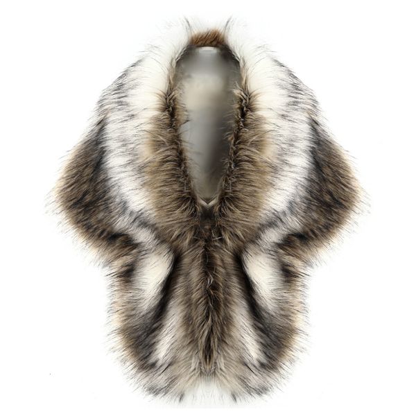 new women ladies luxury faux fur vest coat winter wharm thick elegant bridal wedding white fur shawls capes jacket h1, Black
new women ladies luxury faux fur vest coat winter wharm thick elegant bridal wedding white fur shawls capes jacket h1, Black