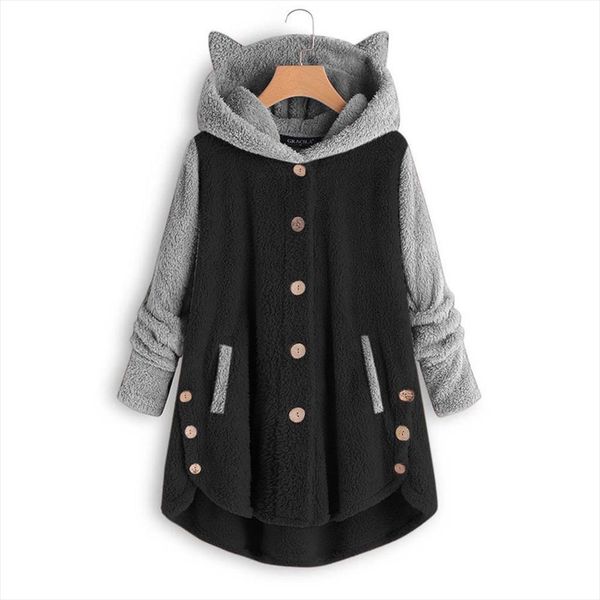 winter sherpa fleece sweater women oversized teddy fleece cute cat cardigan plus size 5xl warm loose teddy sweaters, White;black
winter sherpa fleece sweater women oversized teddy fleece cute cat cardigan plus size 5xl warm loose teddy sweaters, White;black