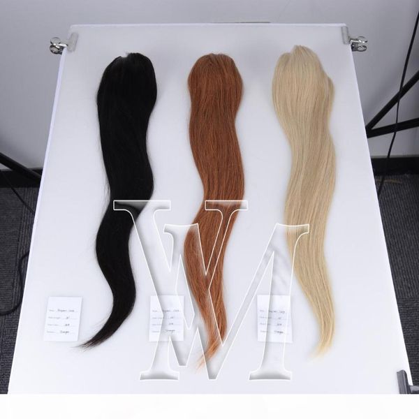 120g silky straight unprocessed virgin human ponytail natural tight hole drawstring horsetail 613 blonde brown color hair extensions, Black
120g silky straight unprocessed virgin human ponytail natural tight hole drawstring horsetail 613 blonde brown color hair extensions, Black