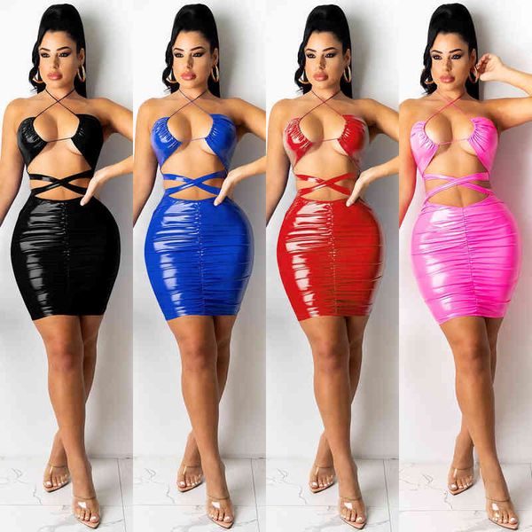 casual dresses x5162 fashion cht strap mid skirt solid leather dresses, Black;gray
casual dresses x5162 fashion cht strap mid skirt solid leather dresses, Black;gray