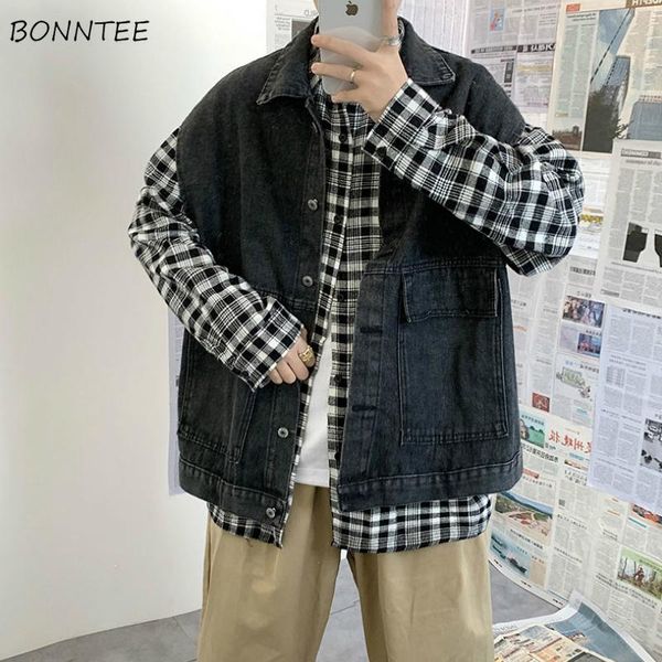 men's vests men denim fashion sleeveless casual classic style vintage outdoors jackets korean simple loose waistcoats ins, Black;white
men's vests men denim fashion sleeveless casual classic style vintage outdoors jackets korean simple loose waistcoats ins, Black;white