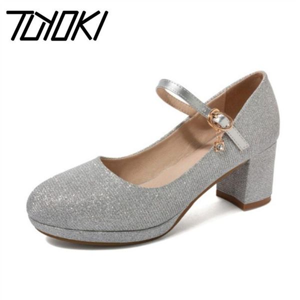 dress shoes tuyoki women pumps fashion thick high heels design metal buckle platform party footwear size 29-43, Black
dress shoes tuyoki women pumps fashion thick high heels design metal buckle platform party footwear size 29-43, Black