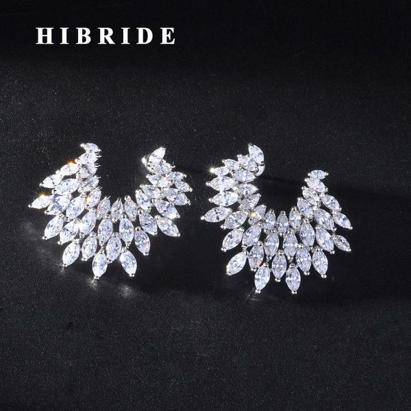 hibride luxury design marquise cut cubic zircon women birdal stud earrings accessories boucle d'oreille jewelry e-926, Golden;silver
hibride luxury design marquise cut cubic zircon women birdal stud earrings accessories boucle d'oreille jewelry e-926, Golden;silver
