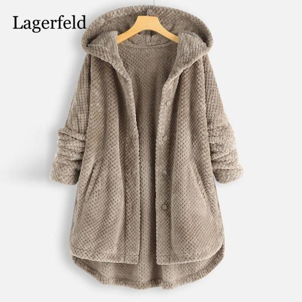plush fleece coat plus size 5xl women winter fluffy coat fashion casual solid hooded button fake fur woolen female overcoat1, Black
plush fleece coat plus size 5xl women winter fluffy coat fashion casual solid hooded button fake fur woolen female overcoat1, Black