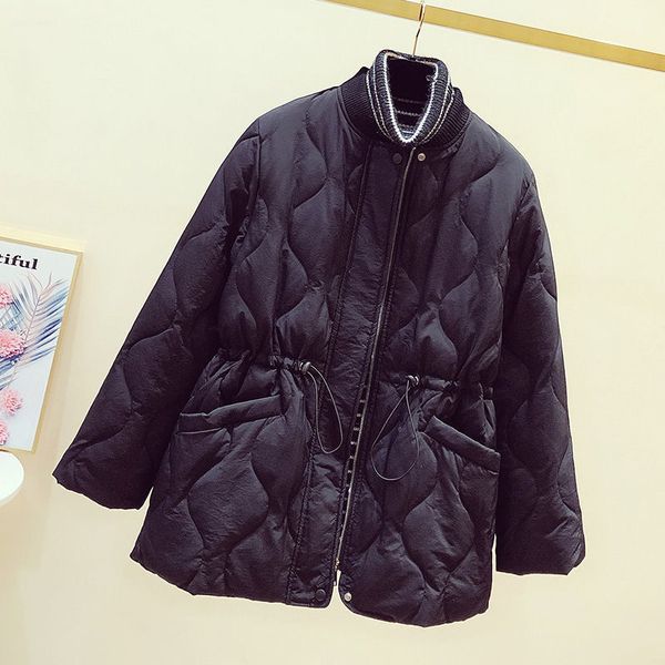 2020 winter new korean style stand collar drawstring waist long female baseball suit warm coat femalex1016, Black;brown
2020 winter new korean style stand collar drawstring waist long female baseball suit warm coat femalex1016, Black;brown