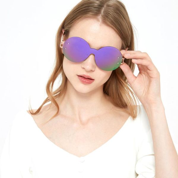 fashion red gradient sun glasses crystal square rimless sunglasses women vintage oversized classic brand designer nx, White;black
fashion red gradient sun glasses crystal square rimless sunglasses women vintage oversized classic brand designer nx, White;black