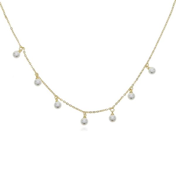 gold silver color necklaces pendants for women round freshwater pearls beaded necklace fine jewelry office simple design bijoux, Golden;silver
gold silver color necklaces pendants for women round freshwater pearls beaded necklace fine jewelry office simple design bijoux, Golden;silver