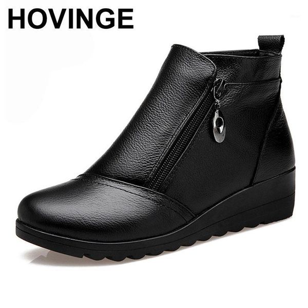 hovinge winter women shoes woman genuine leather wedges snow boots velvet warm ankle boots women1, Black
hovinge winter women shoes woman genuine leather wedges snow boots velvet warm ankle boots women1, Black