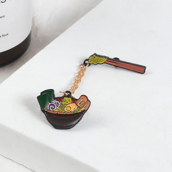 japanese porpoise ramen enamel pins custom brooches with chain bag lapel clothes badge creative food friends, Gray
japanese porpoise ramen enamel pins custom brooches with chain bag lapel clothes badge creative food friends, Gray
