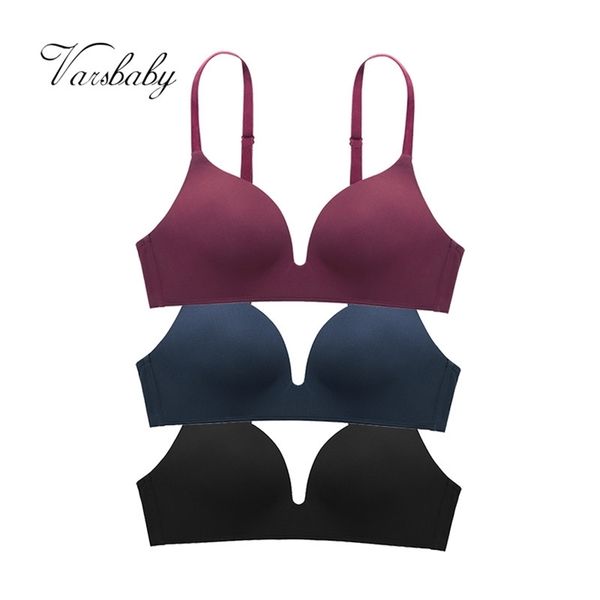 varsbaby 3 pcs/lot ladies push up seamless underwear solid wire deep v bras lj201208, Red;black
varsbaby 3 pcs/lot ladies push up seamless underwear solid wire deep v bras lj201208, Red;black