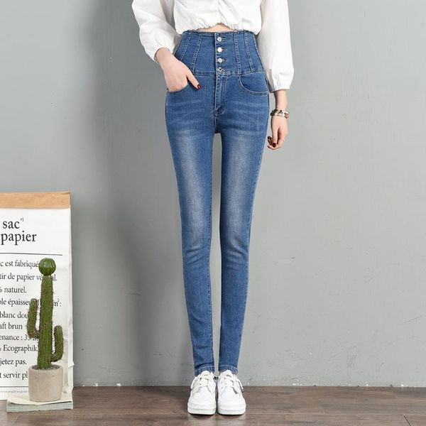 women's jeans body shaping corset women slim elastic pencil pants plus size 6xl casual high waist tight, Blue
women's jeans body shaping corset women slim elastic pencil pants plus size 6xl casual high waist tight, Blue