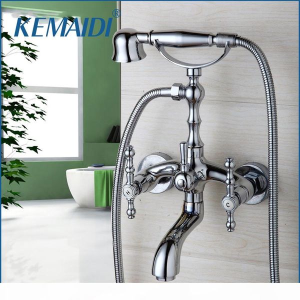 wholesale bathroom basin sink faucet shower set shower head chrome finish polish water mixer tap wall mounted telephone type
wholesale bathroom basin sink faucet shower set shower head chrome finish polish water mixer tap wall mounted telephone type