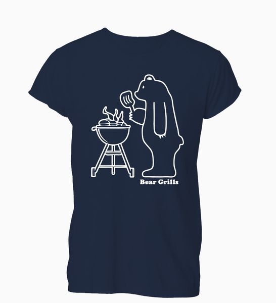 summer fashion t shirt bear grills funny comedy spoof grylls bbq t shirt tshirt womens gift sport hooded sweatshirt hoodie