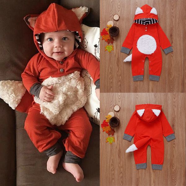 newborn infant baby girls boys 3d cartoon fox hooded romper jumpsuit outfits clothes hoodies kids baby costume mameluco bebe 201027, Blue
newborn infant baby girls boys 3d cartoon fox hooded romper jumpsuit outfits clothes hoodies kids baby costume mameluco bebe 201027, Blue