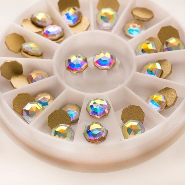 nail art decorations shape solaris crystal ab color 20pcs/pack rhinestones glass flat back non fix stone for 3d nails, Silver;gold
nail art decorations shape solaris crystal ab color 20pcs/pack rhinestones glass flat back non fix stone for 3d nails, Silver;gold