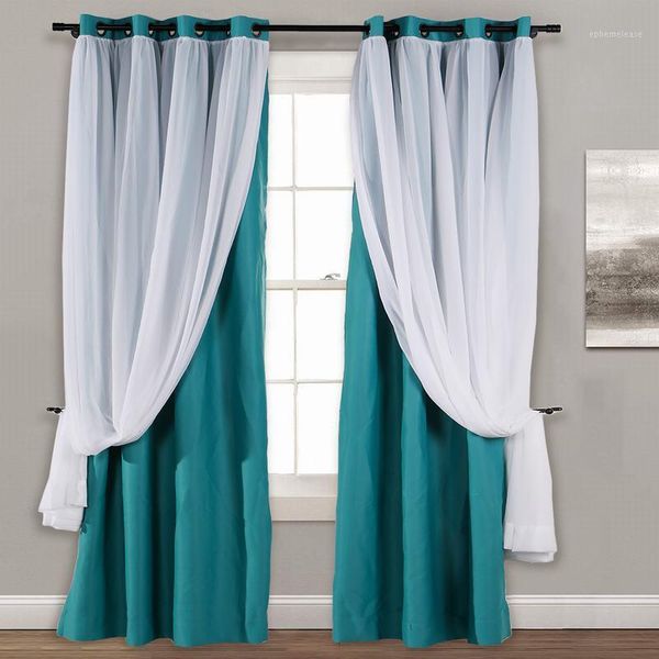 layered curtain mix & elegance white crushed voile x blackout curtain grommet panel (1 panel 2-layer drapery,chadmade eli)1
layered curtain mix & elegance white crushed voile x blackout curtain grommet panel (1 panel 2-layer drapery,chadmade eli)1