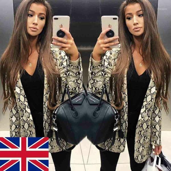 women ladies snakeskin blazers long sleeve suit cardigan coat blazer office jacket autumn1, White;black
women ladies snakeskin blazers long sleeve suit cardigan coat blazer office jacket autumn1, White;black
