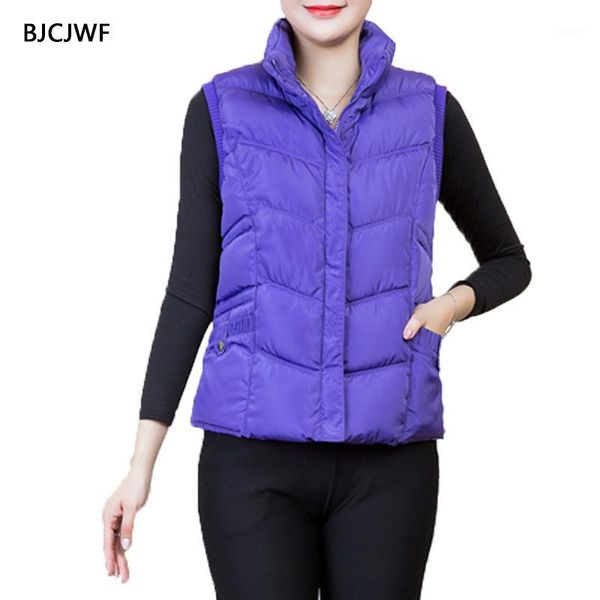 women's vests 2021 winter women gilet femme large size 5xl warm waistcoat korean style zipper ladies quilted short vest puffer jacket1, Black;white
women's vests 2021 winter women gilet femme large size 5xl warm waistcoat korean style zipper ladies quilted short vest puffer jacket1, Black;white