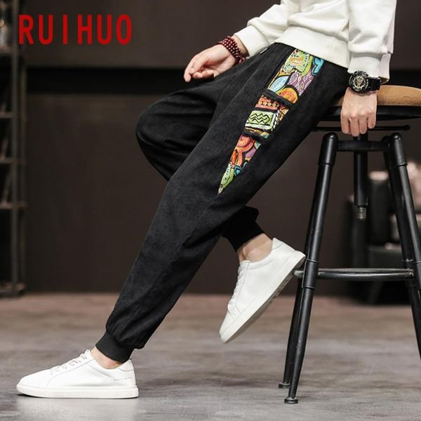 ruihuo мужские вельветовые брюки hip hop шаровары мужчин одежда мужская брюки jogger harajuku sweatpants 2020 новый m-5xl, Black
ruihuo мужские вельветовые брюки hip hop шаровары мужчин одежда мужская брюки jogger harajuku sweatpants 2020 новый m-5xl, Black