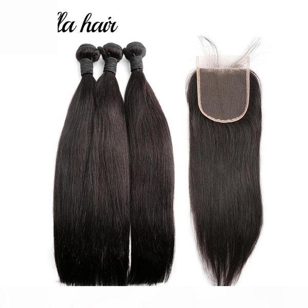 lace closure with bundles indian virgin remy human hair extensions weft 3pcs+1pc lace closure 4x4 part silky straight bellahair, Black
lace closure with bundles indian virgin remy human hair extensions weft 3pcs+1pc lace closure 4x4 part silky straight bellahair, Black