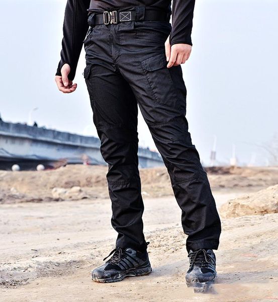 men's pants tactical men cargo full length many pockets trouser field combat woodland swat army clothes, Black
men's pants tactical men cargo full length many pockets trouser field combat woodland swat army clothes, Black
