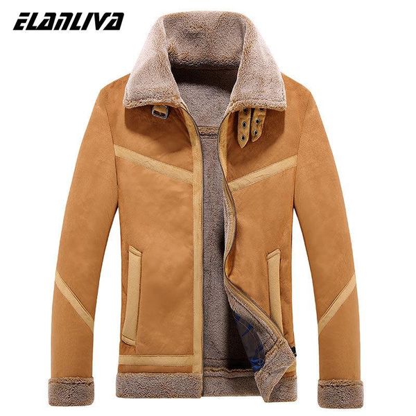 men's fur & faux leather jacket winter fashion retro warm lamp wool flight bomber jacker coats men overcoat 4xl ay820, Black
men's fur & faux leather jacket winter fashion retro warm lamp wool flight bomber jacker coats men overcoat 4xl ay820, Black
