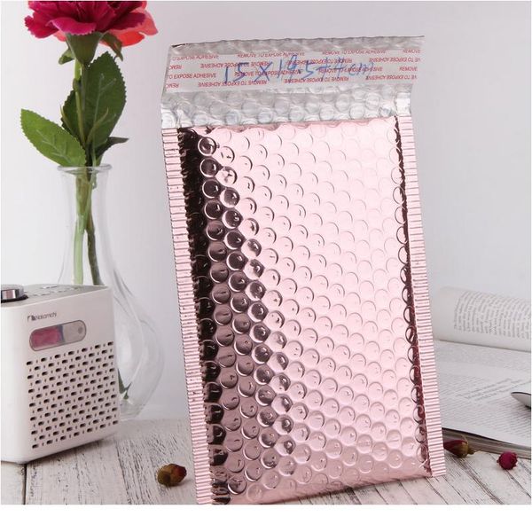 5pcs rose gold aluminum foil packaging shipping bubble mailers padded envelopes gift bag bubble mailing envelope bag bbyksi
5pcs rose gold aluminum foil packaging shipping bubble mailers padded envelopes gift bag bubble mailing envelope bag bbyksi