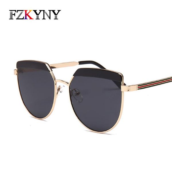 sunglasses fzkyny women cat eye elegant brand designer eyebrow shape sun glasses female colorful lens eyewear uv400 gafas, White;black
sunglasses fzkyny women cat eye elegant brand designer eyebrow shape sun glasses female colorful lens eyewear uv400 gafas, White;black
