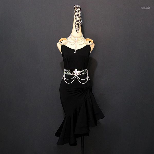 new pattern latin dance dress braces dress stage practice performing costumes party dancer clothes black for women1, Black;red
new pattern latin dance dress braces dress stage practice performing costumes party dancer clothes black for women1, Black;red