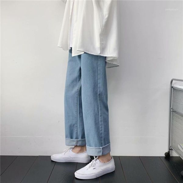 men's jeans korean wide-leg men's fashion casual pants men streetwear wild loose hip-hop straight trousers mens s-5xl1, Blue
men's jeans korean wide-leg men's fashion casual pants men streetwear wild loose hip-hop straight trousers mens s-5xl1, Blue