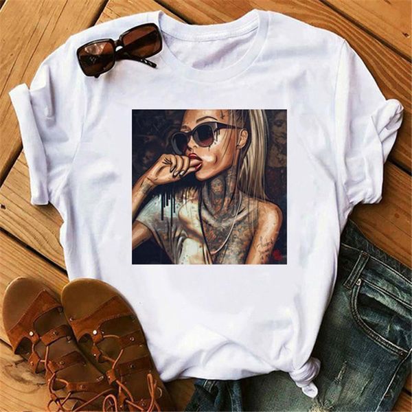 new fashion women clothes summer short sleeve punk style cool girl t shirt white vintage o-neck casual loose t-shirt female
new fashion women clothes summer short sleeve punk style cool girl t shirt white vintage o-neck casual loose t-shirt female