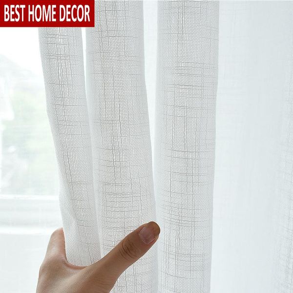 elka solid white tulle window curtains for living room the bedroom modern organza voile curtains finished sheer panel
elka solid white tulle window curtains for living room the bedroom modern organza voile curtains finished sheer panel