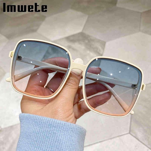 imwete oversized sunglasses women luxury designer vintage square sun glasses classic eyewear for lady uv400 big frame, White;black
imwete oversized sunglasses women luxury designer vintage square sun glasses classic eyewear for lady uv400 big frame, White;black