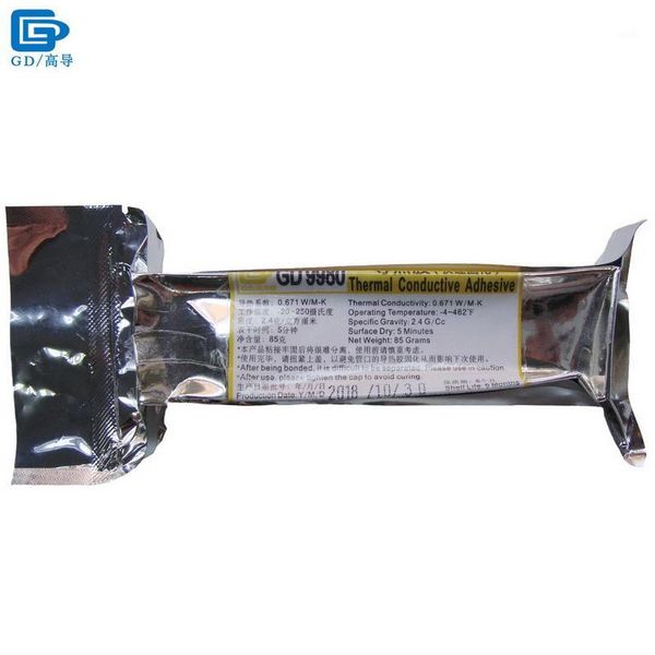 net weight 85 grams fast curing aluminum soft tube packaging white gd9980 thermal adhesive cement glue silicone for led vga st851
net weight 85 grams fast curing aluminum soft tube packaging white gd9980 thermal adhesive cement glue silicone for led vga st851