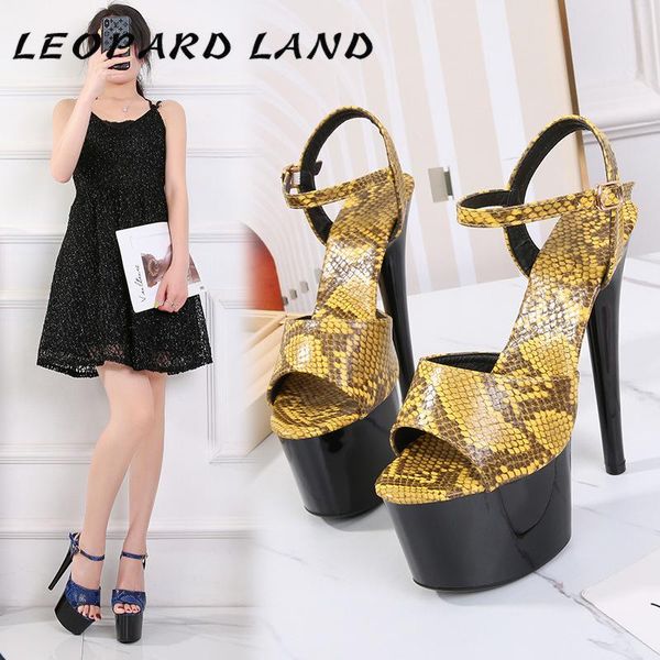 leopard land summer nightclub snakeskin model women's shoes super high heel stiletto platform waterproof women sandals lfd, Black
leopard land summer nightclub snakeskin model women's shoes super high heel stiletto platform waterproof women sandals lfd, Black