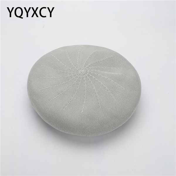 berets summer sun hat women's beanies beret female breathable solid color spring autumn hats boina cap gorras painter, Blue;gray
berets summer sun hat women's beanies beret female breathable solid color spring autumn hats boina cap gorras painter, Blue;gray