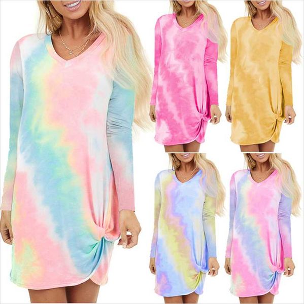 tie dye long sleeve dresses for women 2020 v-neck gradual knotted printing girl clothes autumn casual streetwear undefined, Black;gray
tie dye long sleeve dresses for women 2020 v-neck gradual knotted printing girl clothes autumn casual streetwear undefined, Black;gray