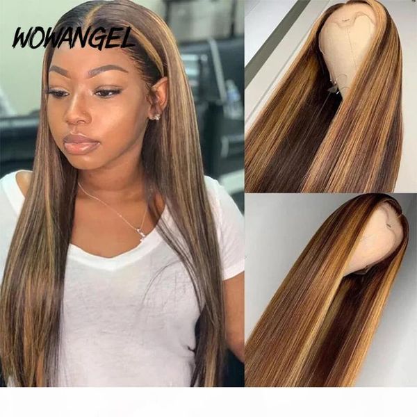 wowangel ombre highlight human hair wig brown honey blonde colored 13x6 lace front human hair wigsremy straight 180% deep part, Black;brown
wowangel ombre highlight human hair wig brown honey blonde colored 13x6 lace front human hair wigsremy straight 180% deep part, Black;brown
