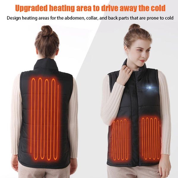 men women electric heated vest soft pain relief home outdoor fishing temperature adjustable adults casual keep warm usb charging, Gray;blue
men women electric heated vest soft pain relief home outdoor fishing temperature adjustable adults casual keep warm usb charging, Gray;blue