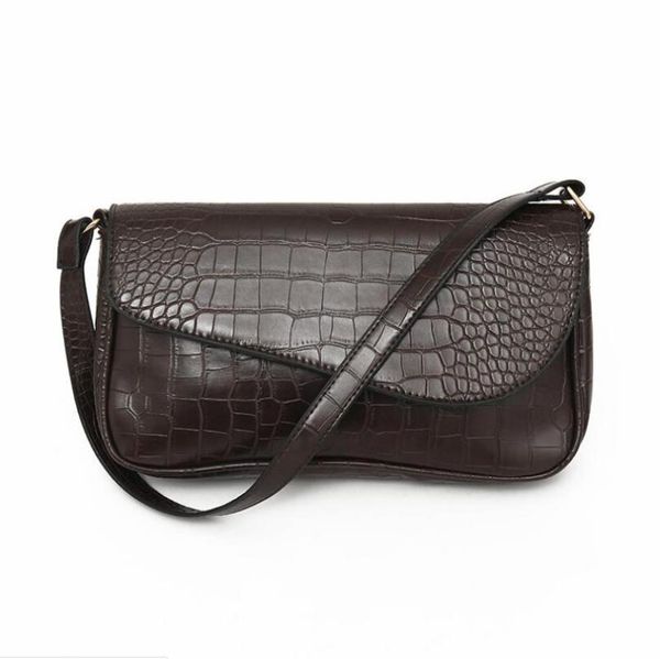 popular bag in 2020 new women's bag crocodile pattern fashion all-around