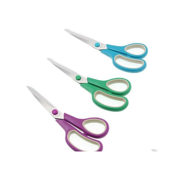 other office school supplies 8" multipurpose scissors bulk 3-pack ultra sharp blade shears comfort-grip handles sturdy sharp sciss sqcc
other office school supplies 8" multipurpose scissors bulk 3-pack ultra sharp blade shears comfort-grip handles sturdy sharp sciss sqcc