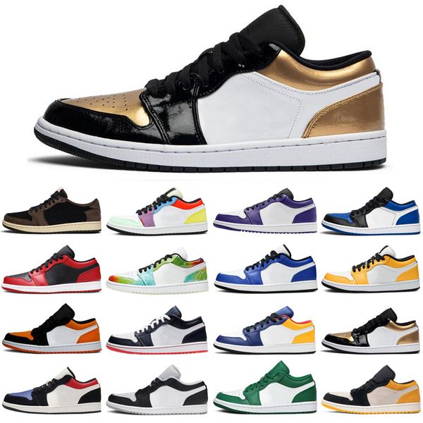 1 1s low jumpman men women basketball shoes court purple unc pine green gold toe athletic mens womens trainers sports sneakers, White;red
1 1s low jumpman men women basketball shoes court purple unc pine green gold toe athletic mens womens trainers sports sneakers, White;red